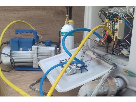 Manutenção preventiva em sistema de aquecimento de piscina