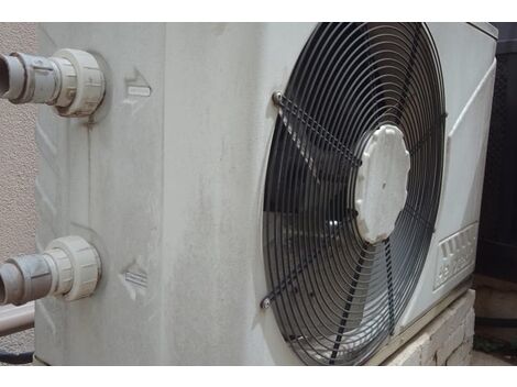 Substituição de peças em trocador de calor aquecedor de piscina residencial