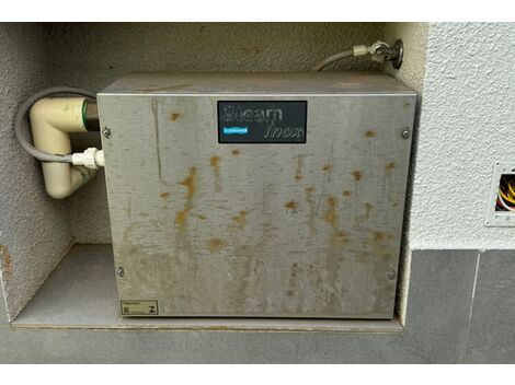 Manutenção preventiva em trocador de calor aquecedor de piscina residencial