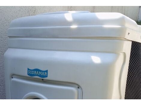 Manutenção preventiva em trocador de calor aquecedor de piscina Sodramar