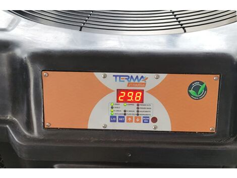 Conserto de sistema de aquecimento de piscina com trocador de calor